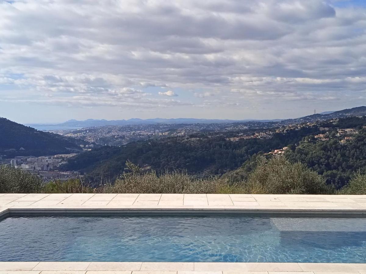 Comfortable Home In Drap With Swimming Pool 15 Km From Nice Kültér fotó